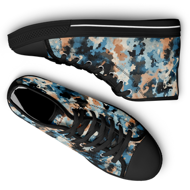 Chokefish™ Urban Peak Retro High Tops-Acid-Wash-015-2